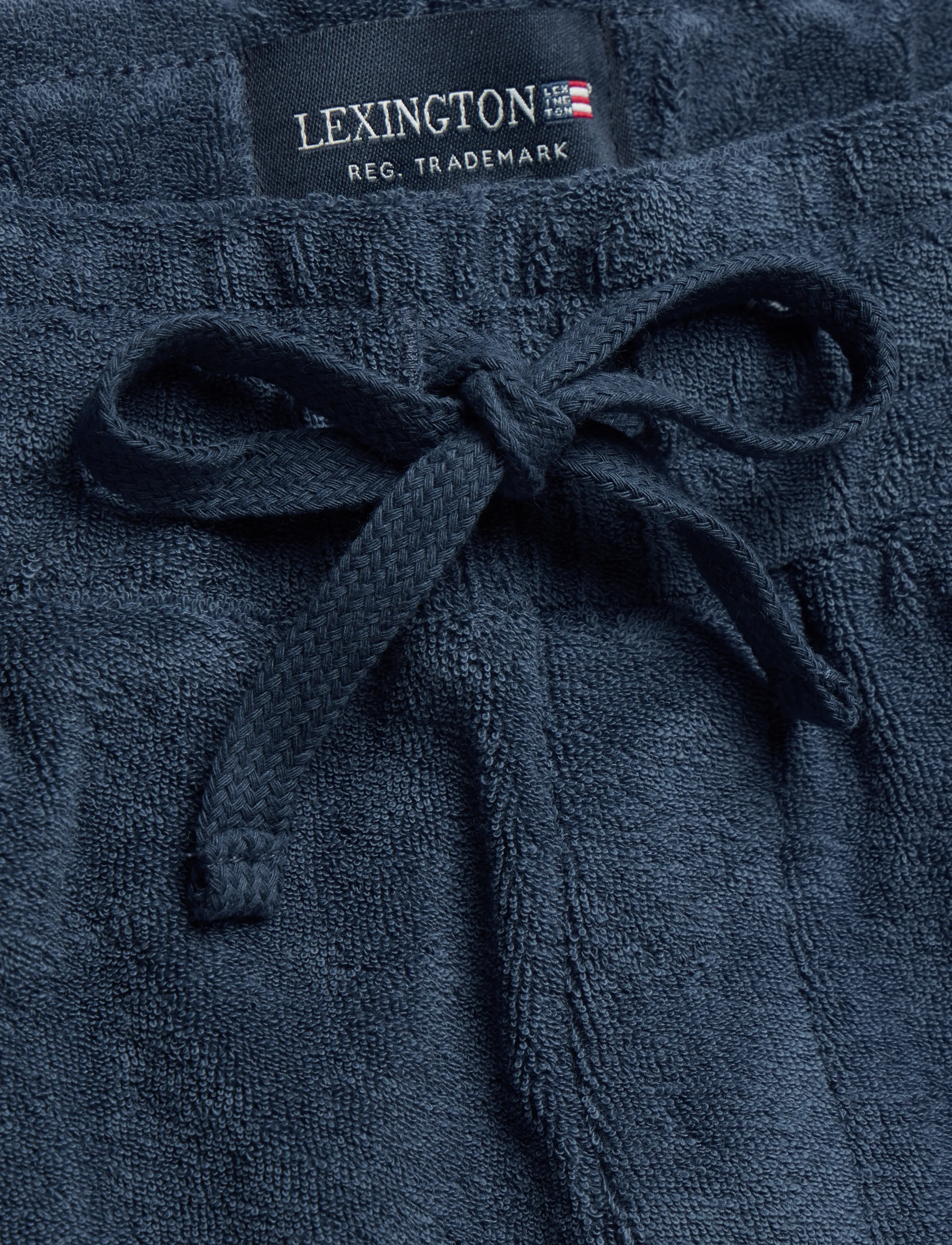 Lexington Clothing - Jason Organic Cotton Terry Shorts - sweatshorts - dark blue - 2
