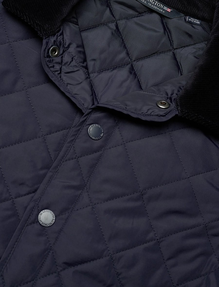 Lexington Clothing - Quilted Jacket - tepitud joped - dark blue - 2