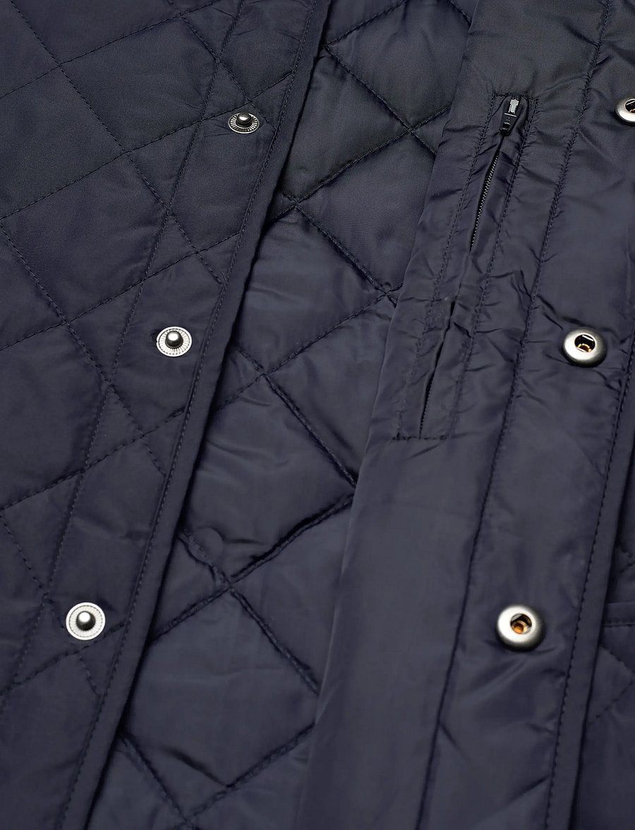 Lexington Clothing - Quilted Jacket - stepētas virsjakas - dark blue - 4