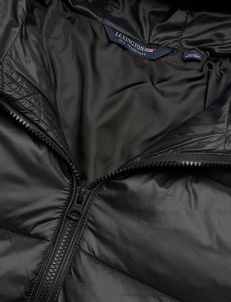 Lexington Clothing - Milo Down Puffer Jacket - vinterjackor - black - 2
