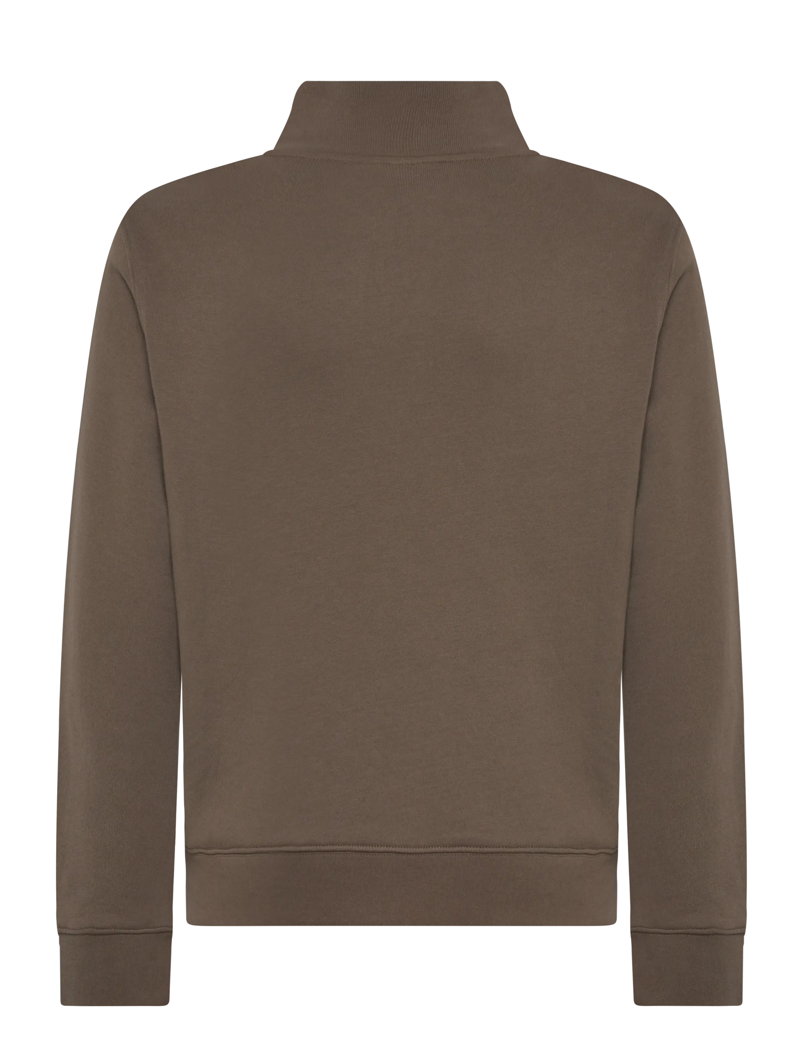 Lexington Clothing - Terry Organic Cotton Half-Zip Sweater - sweatshirts & kapuzenpullover - green - 1