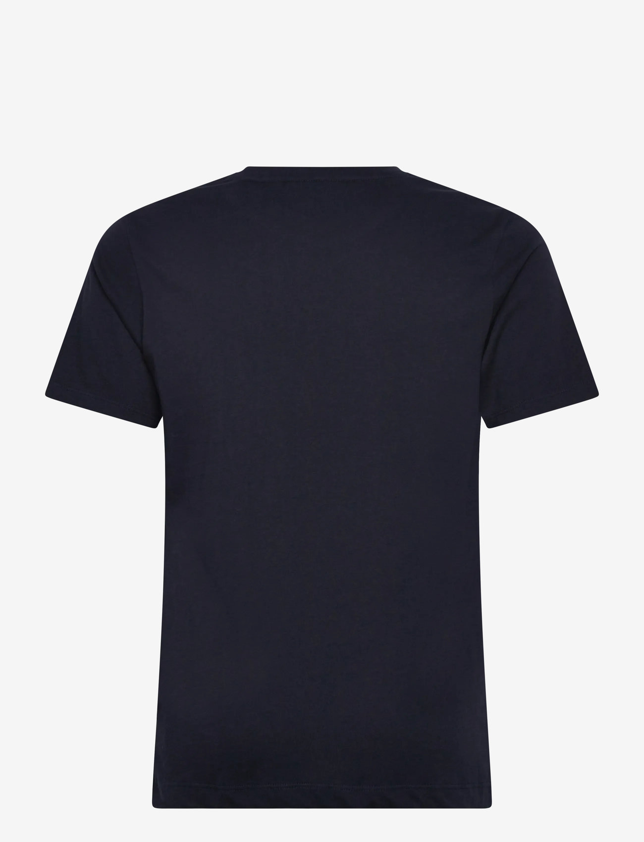 Lexington Clothing - Noah Graphic Tee - kortärmade t-shirts - dark blue - 1