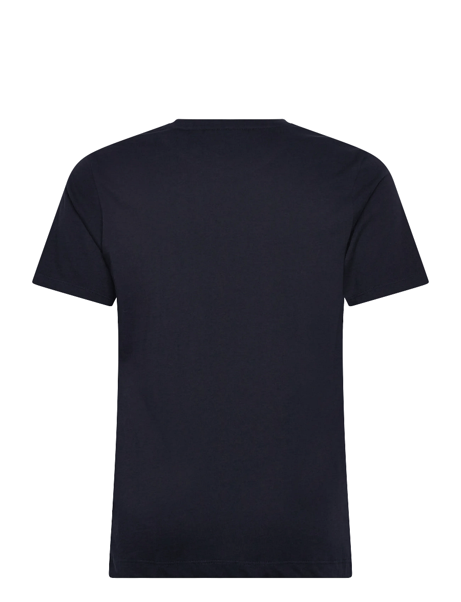 Lexington Clothing - Noah Graphic Tee - kortermede t-skjorter - dark blue - 1