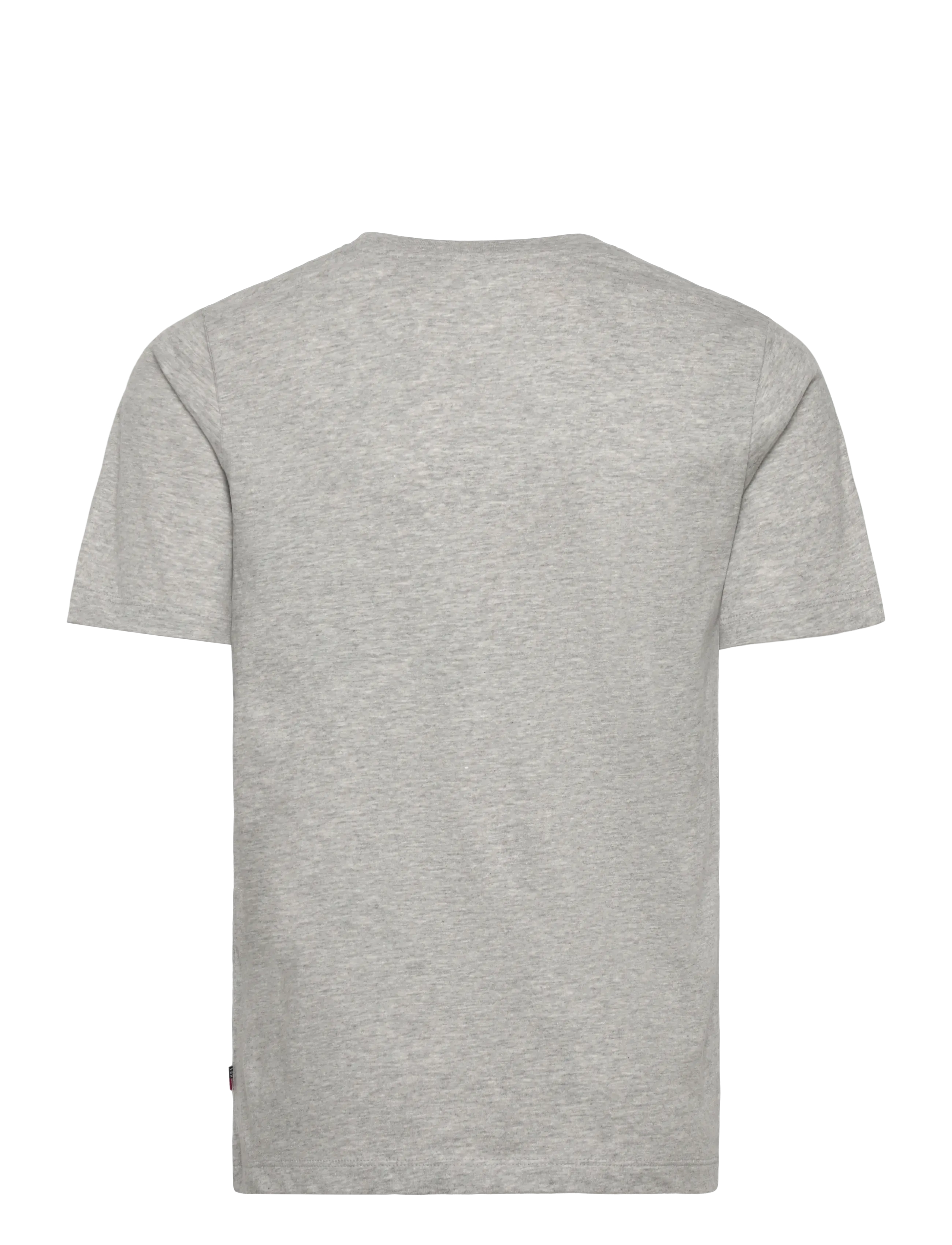 Lexington Clothing - Noah Graphic Tee - kortärmade t-shirts - light grey melange - 1