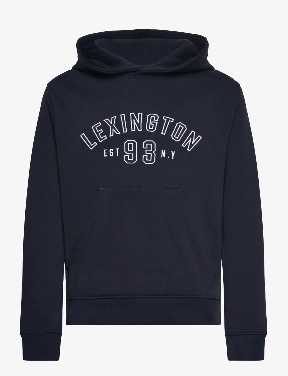 Lexington Clothing - Lucas Logo Organic Cotton Hood - džemperiai su gobtuvu - dark blue - 0