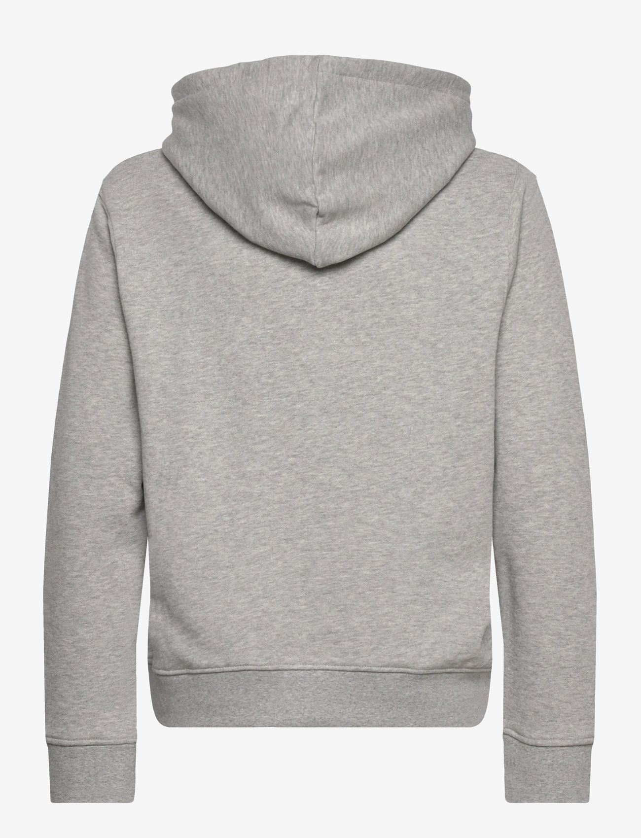 Lexington Clothing - Lucas Logo Organic Cotton Hood - kapuutsiga dressipluusid - light grey melange - 1