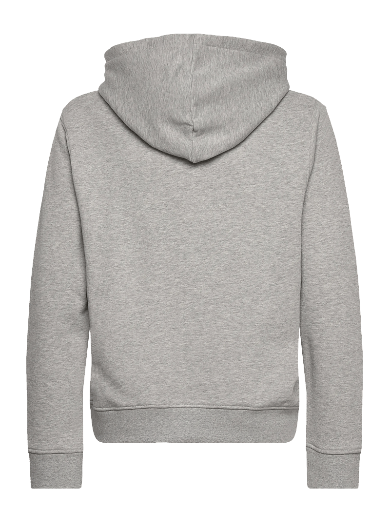 Lexington Clothing - Lucas Logo Organic Cotton Hood - kapuzenpullover - light grey melange - 1