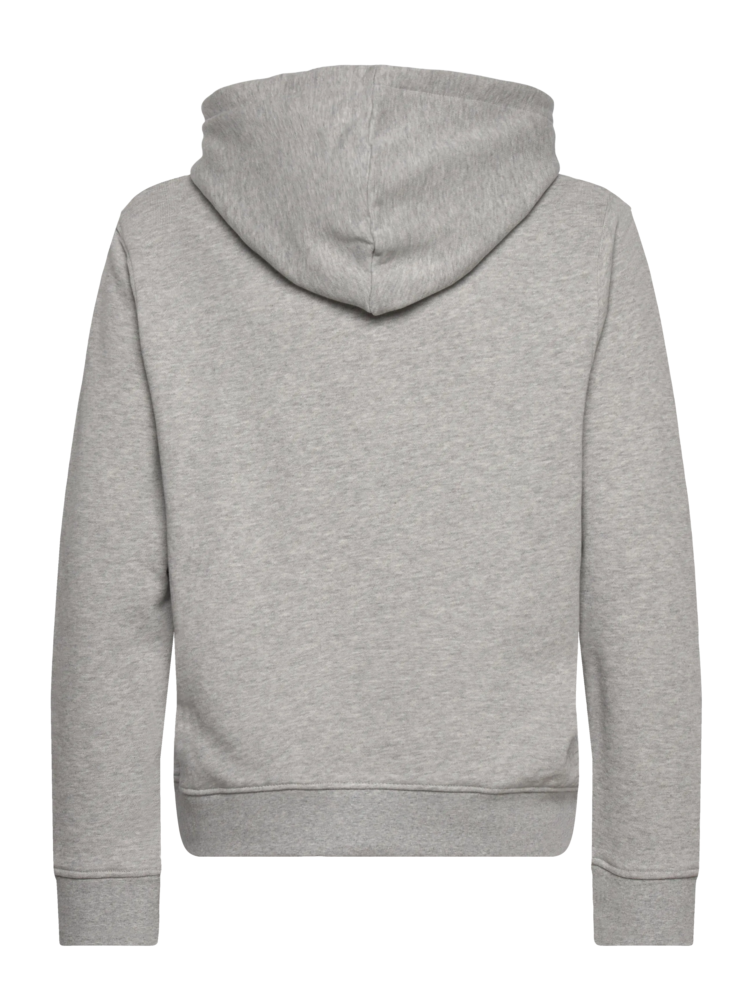 Lexington Clothing - Lucas Logo Organic Cotton Hood - light grey melange - 1