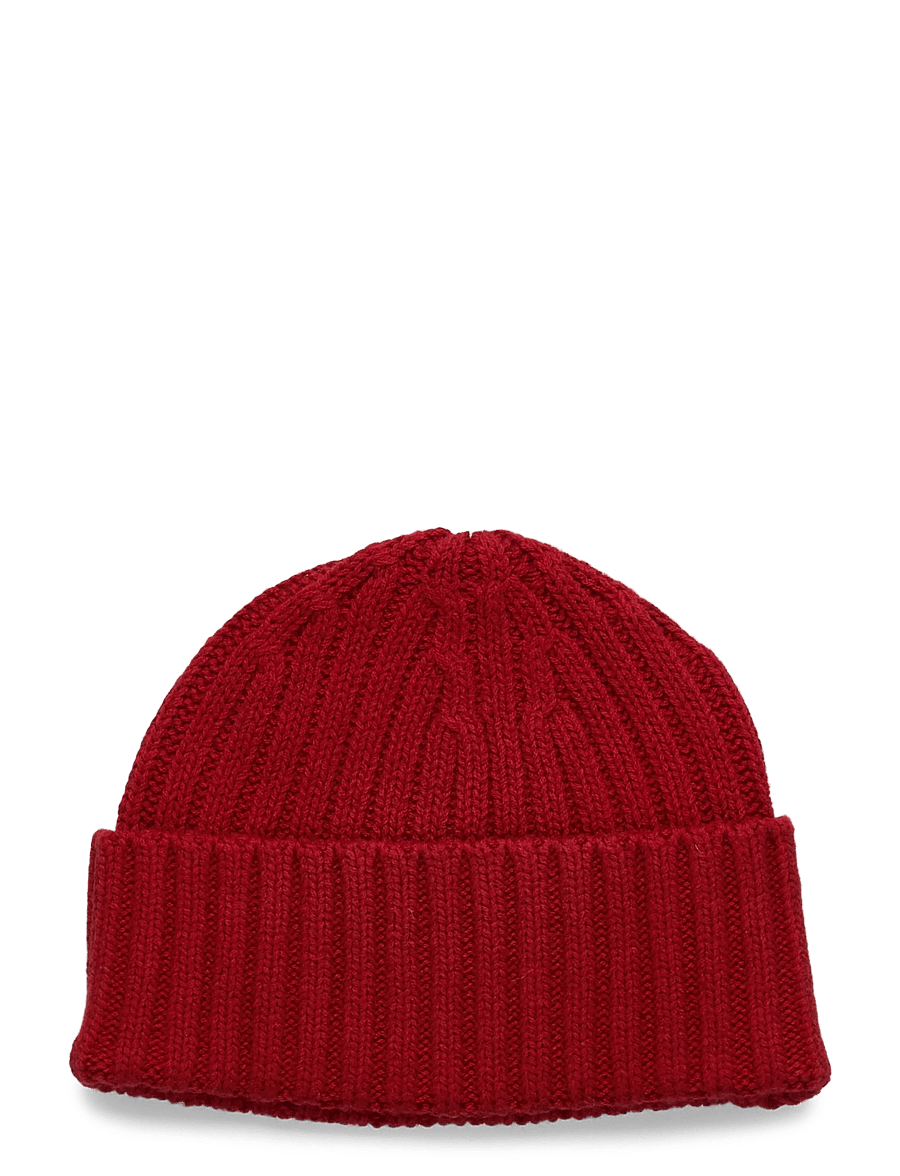 Lexington Clothing - Teens Wool Blend Beanie - beanie cepures - red - 0