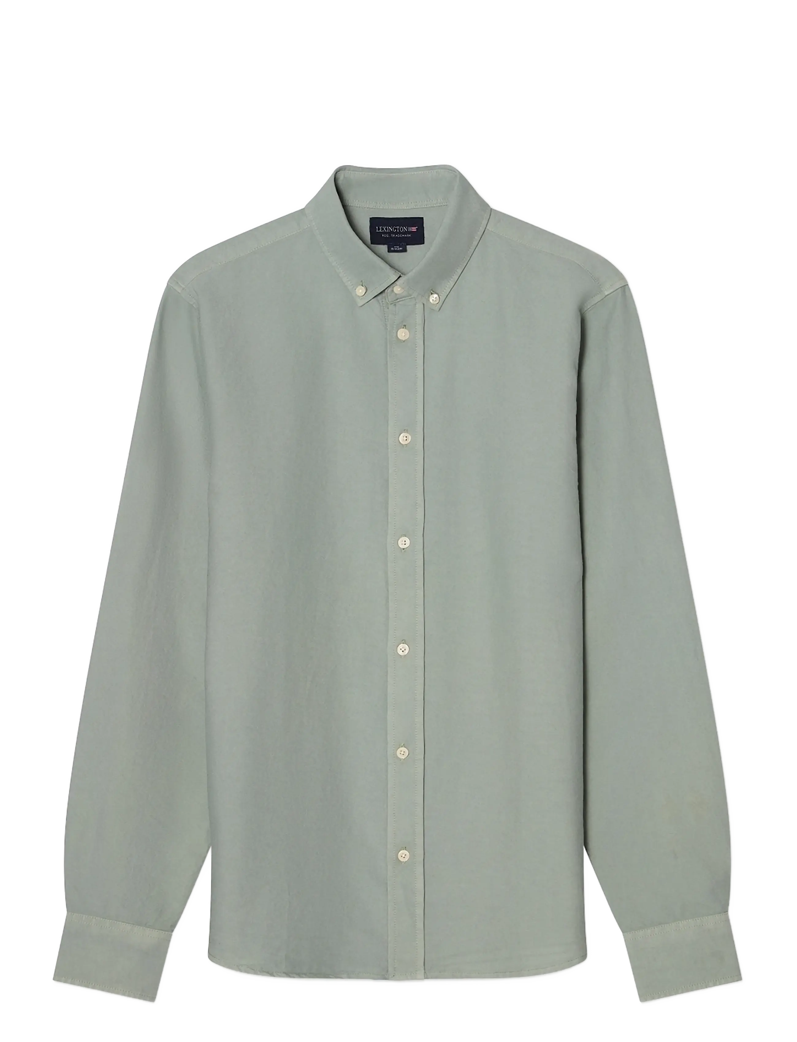 Lexington Clothing Kyle Casual Oxford B.D Shirt - Skjorter - LIGHT GREEN / green