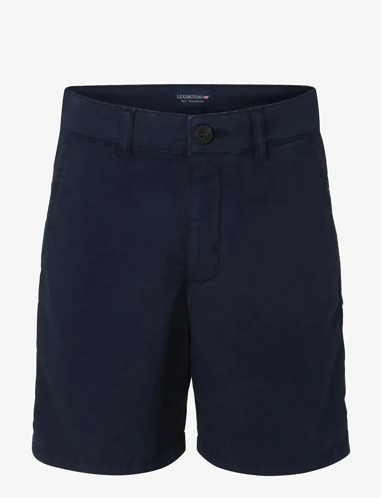 Lexington Clothing - Patrick Cotton Twill Shorts - chino shorts - dark blue - 0