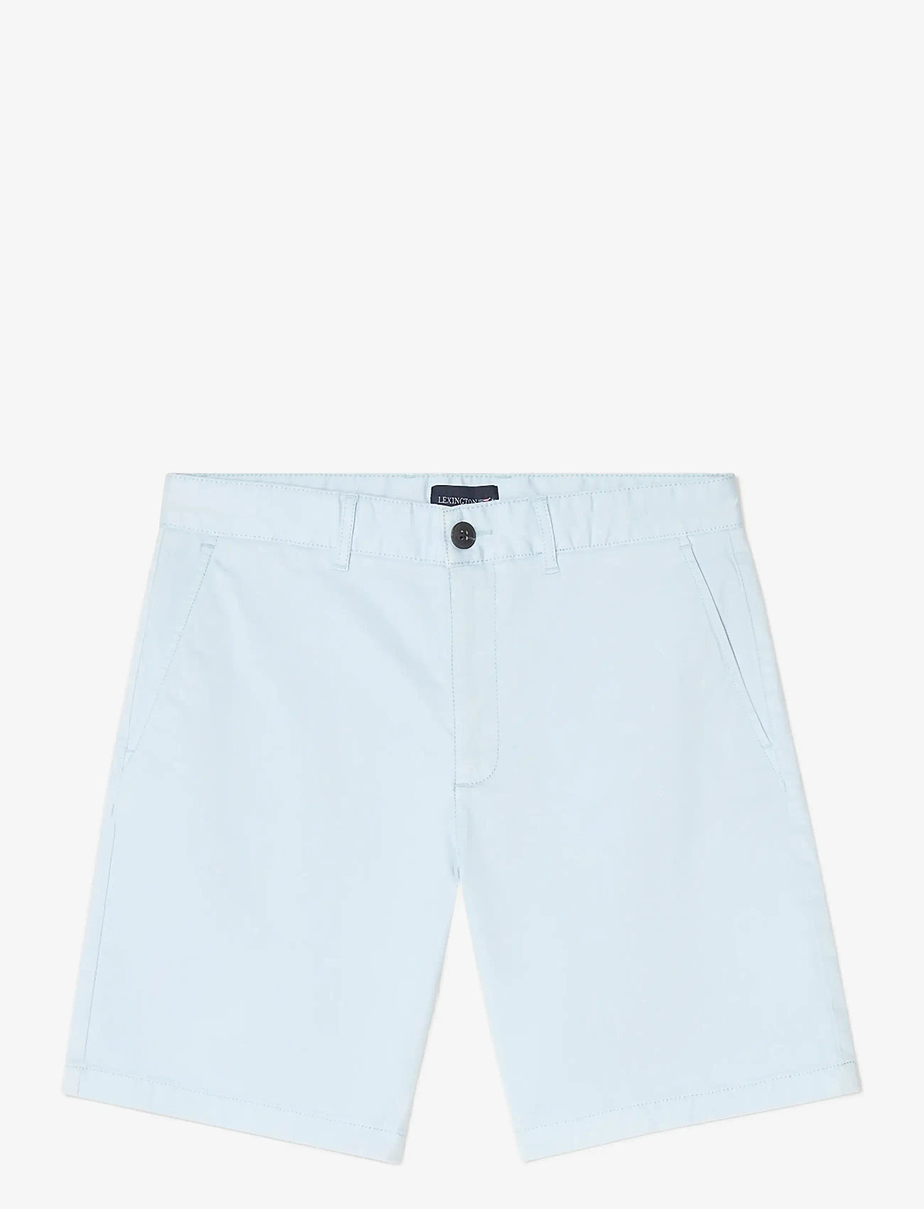 Lexington Clothing - Patrick Cotton Twill Shorts - chino shorts - light blue - 0