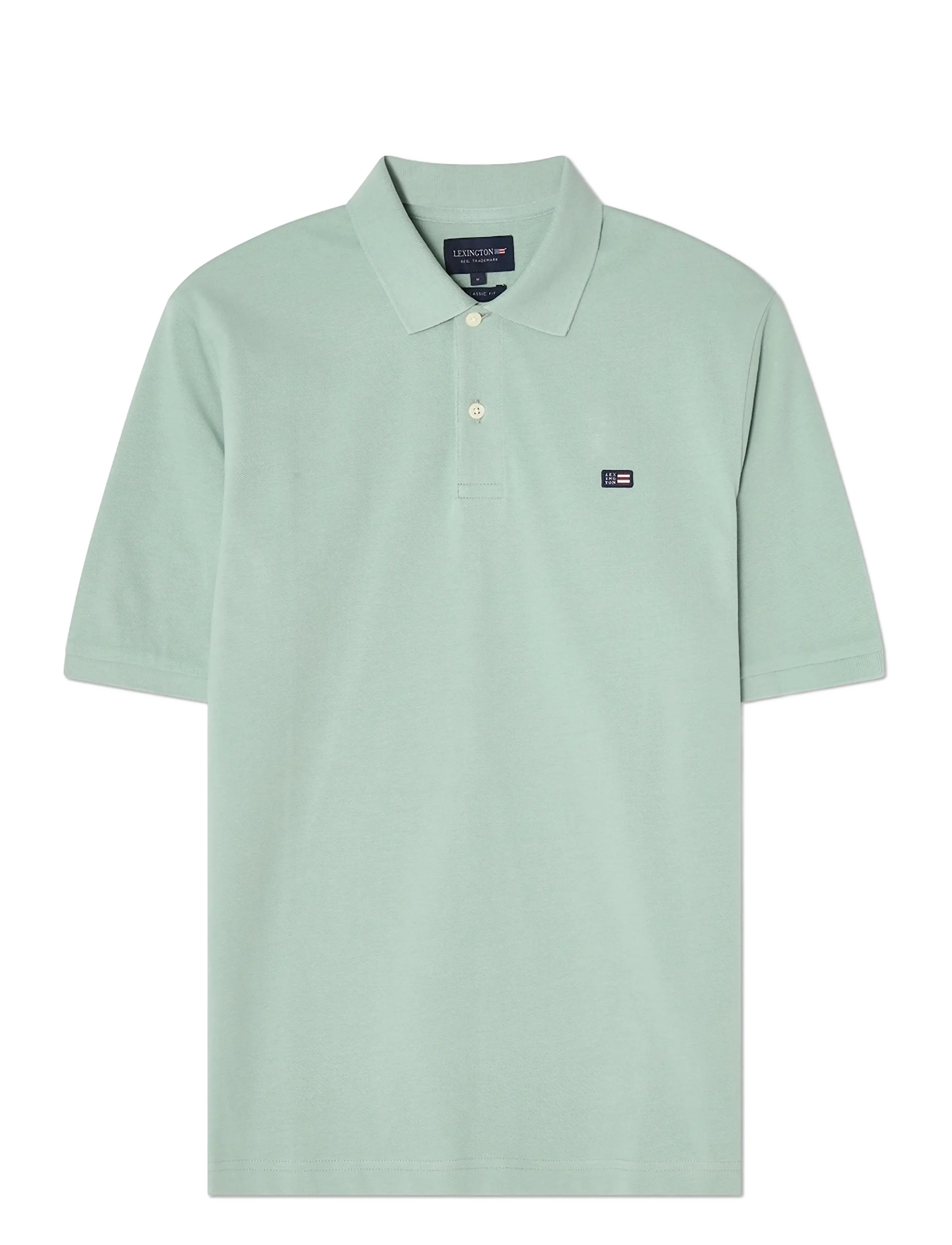 Lexington Clothing Jackson Polo Pique Shirt - Oberteile - LIGHT GREEN / green