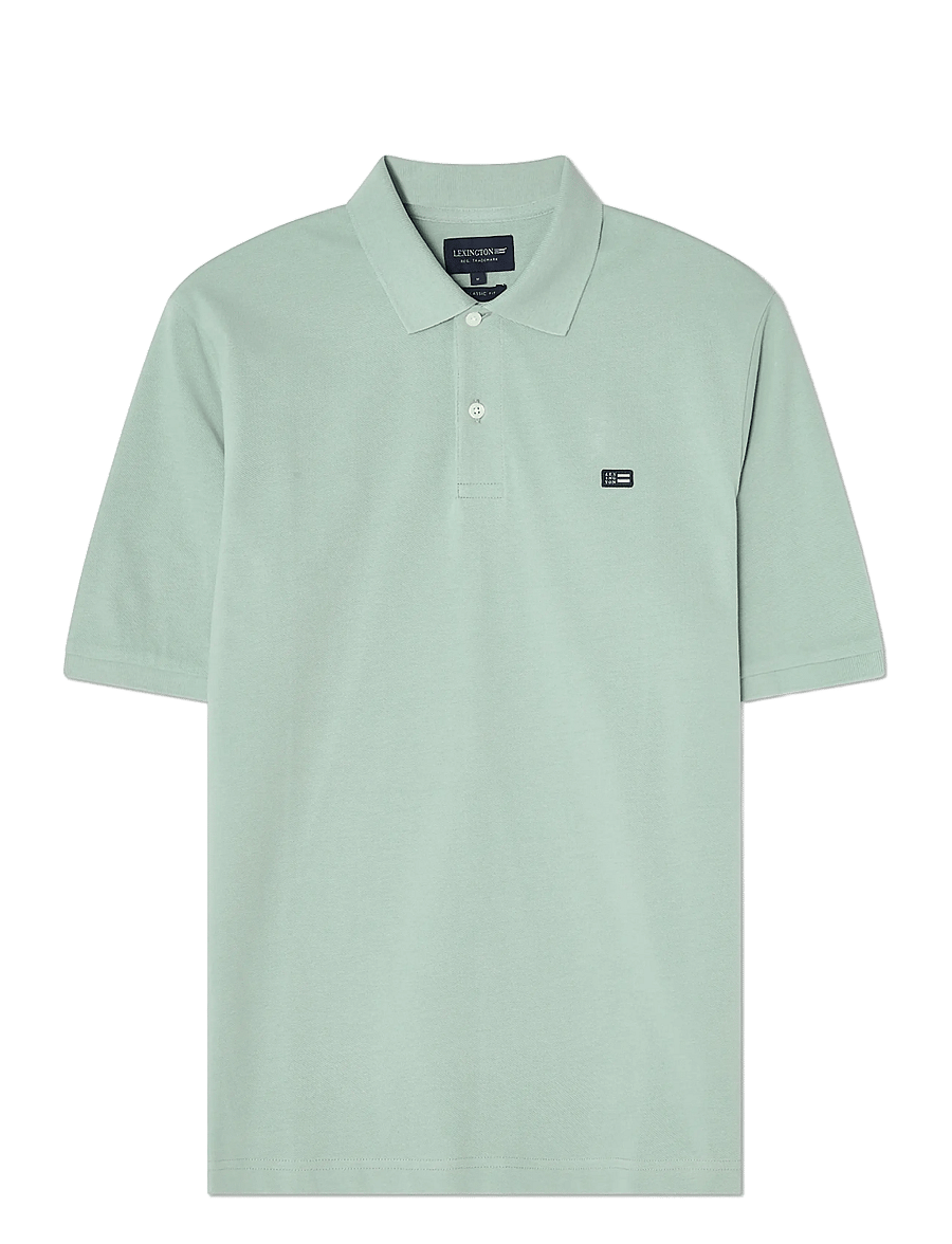 Lexington Clothing - Jackson Polo Pique Shirt - kortärmade pikéer - light green - 0