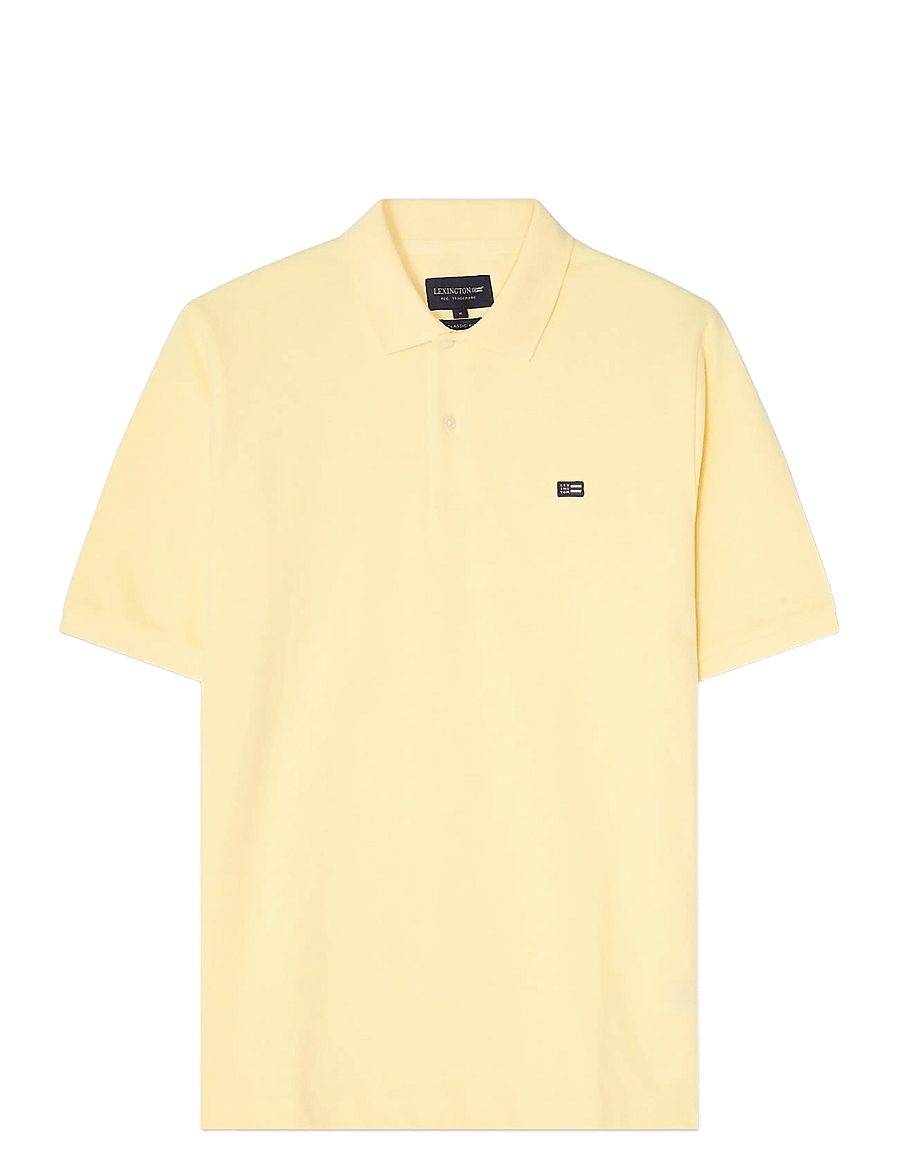 Lexington Clothing - Jackson Polo Pique Shirt - kurzärmelig - yellow - 0