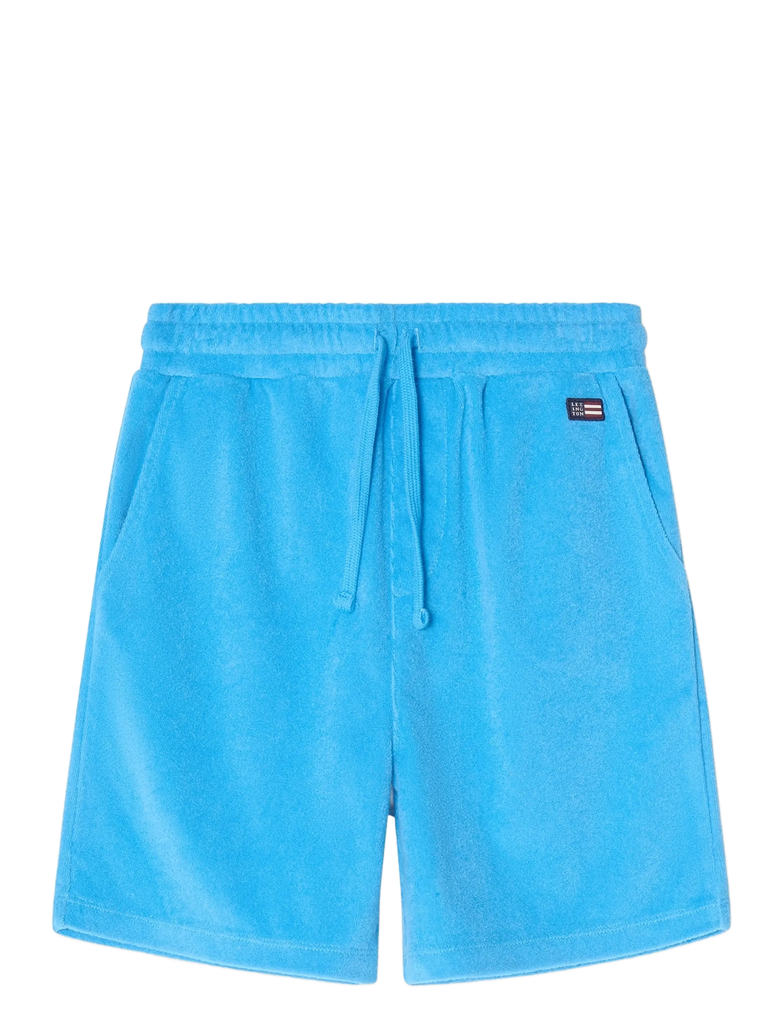 Lexington Clothing Jason Organic Cotton Terry Shorts, 170, Blue, Shorts > Svedeshorts, Børn