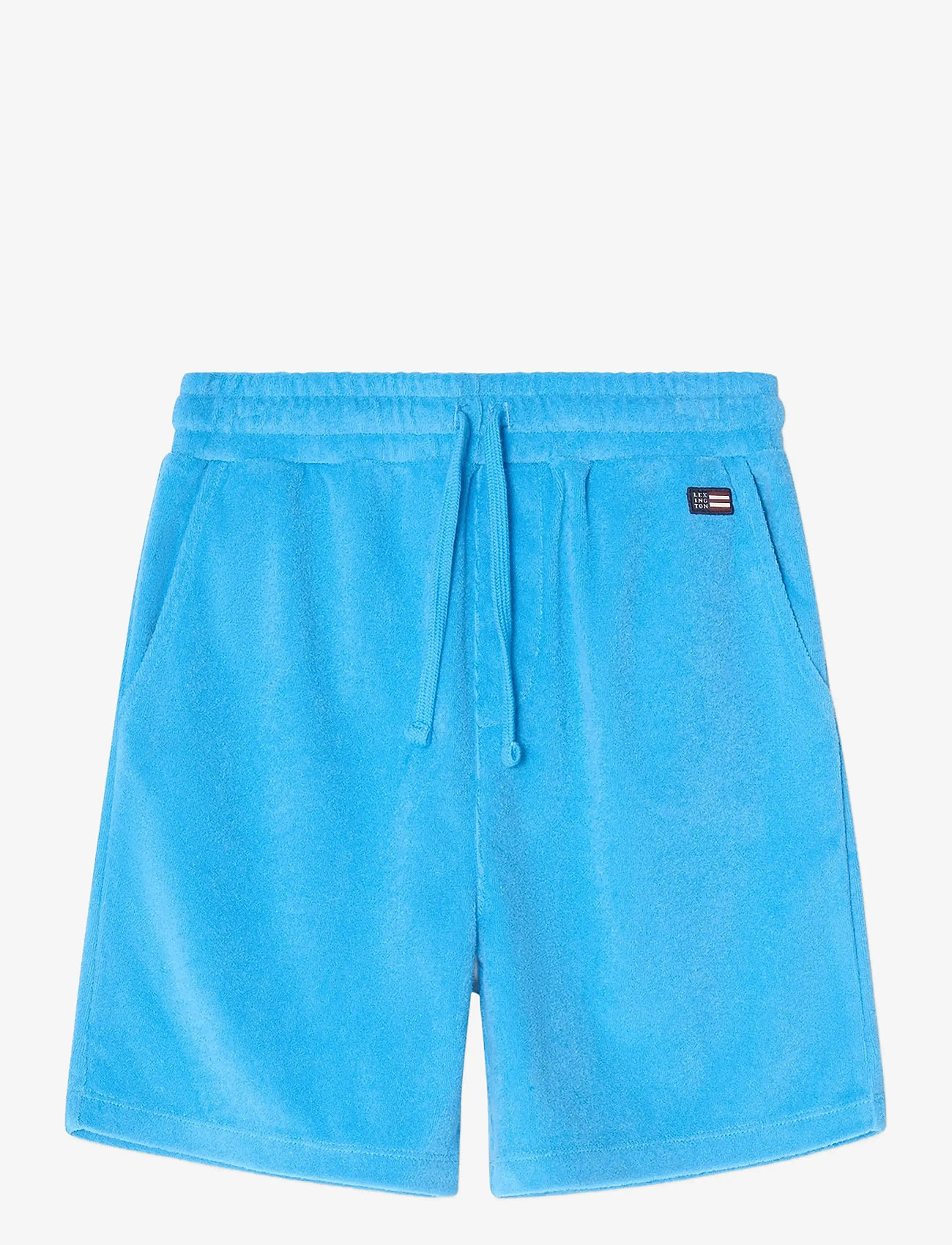 Lexington Clothing - Jason Organic Cotton Terry Shorts - sweatshorts - blue - 0