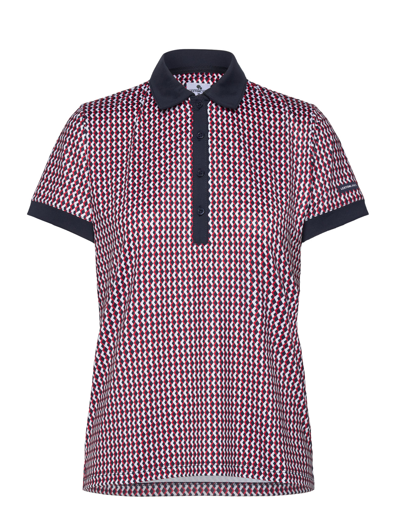 Lexton Links Midale Polo, Kvinder, Poloshirt, Rød, Str: S