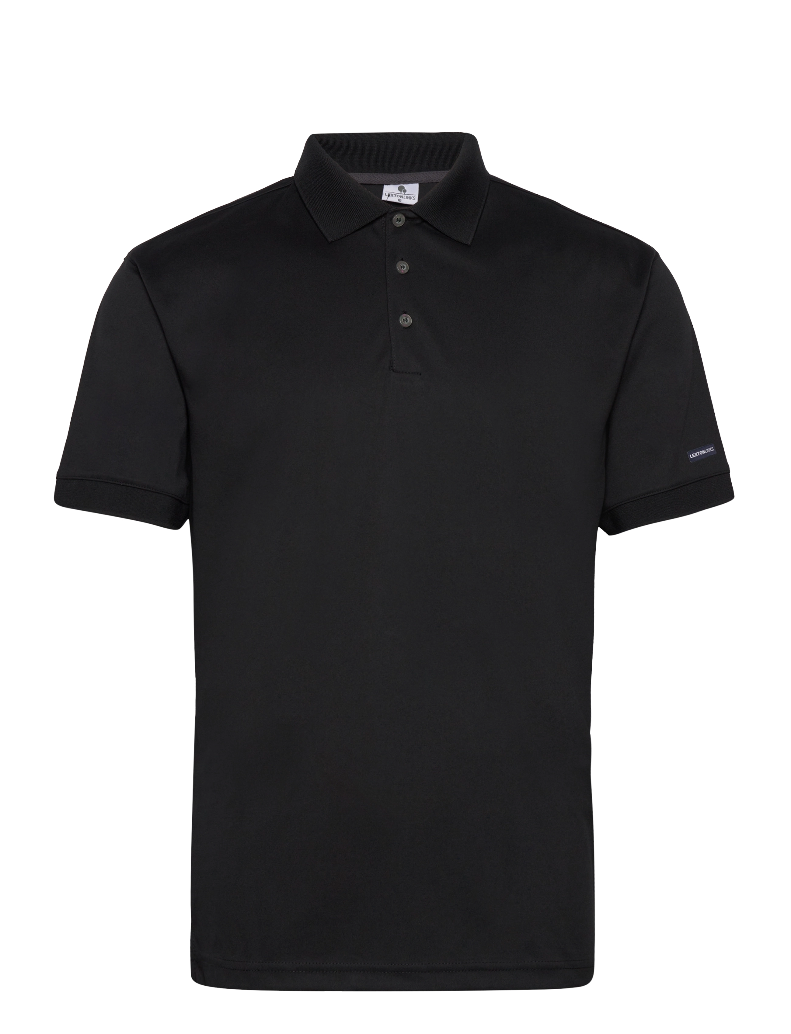 LEXTON LINKS Bond Polo Schwarz - S - Herren