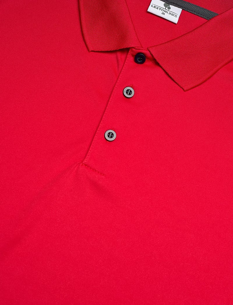 Lexton Links - Bond Polo - toppar & t-shirts - red - 2