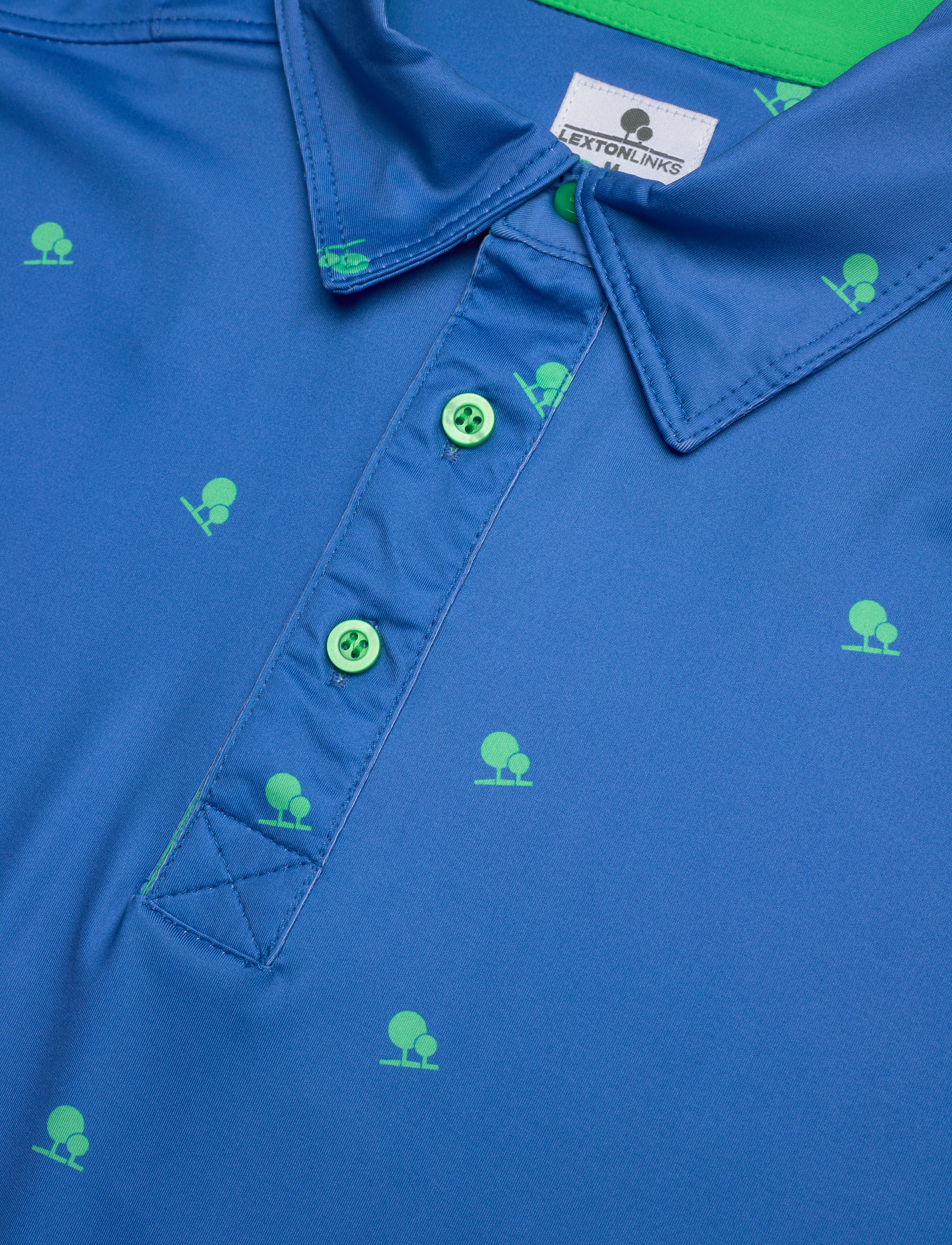 Lexton Links - Carnaby Polo - blue/green - 2