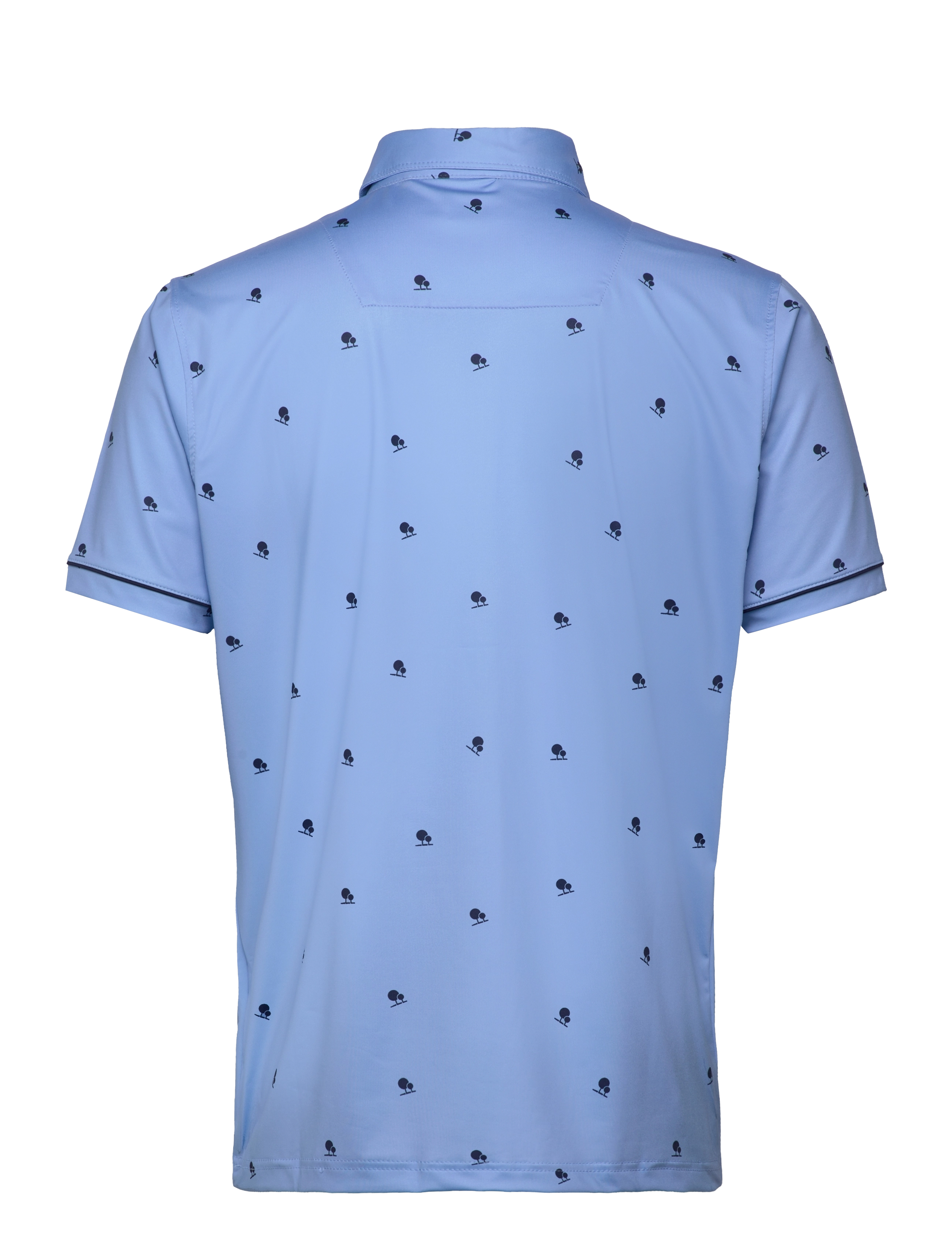 Lexton Links - Carnaby Polo - lightblue/navy - 1