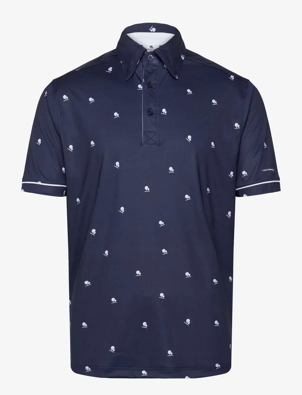 Lexton Links - Carnaby Poloshirt - toppe & t-shirts - navy/white - 0