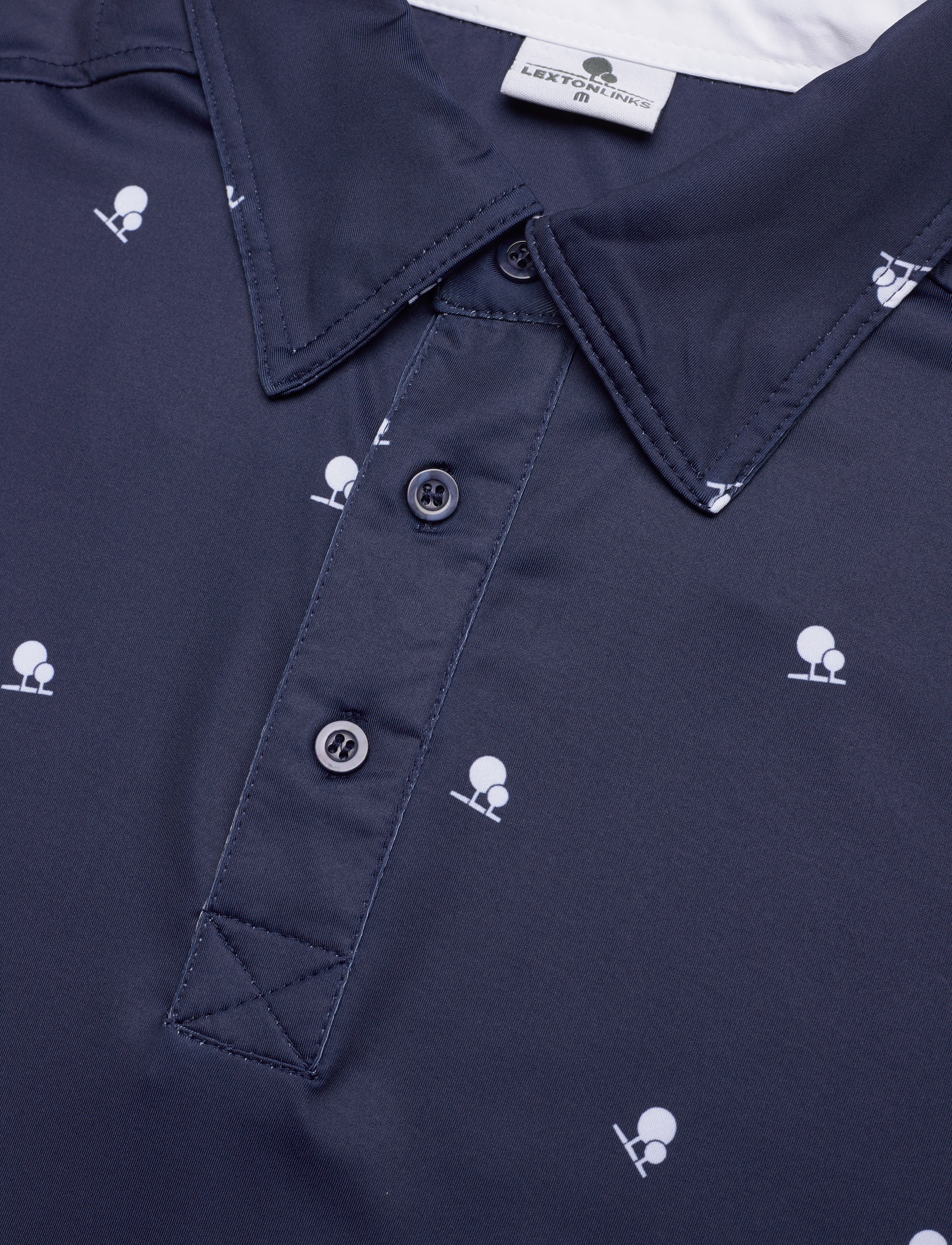 Lexton Links - Carnaby Polo - navy/white - 2