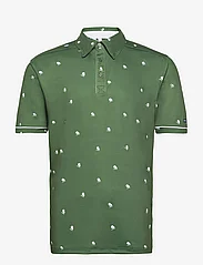 Lexton Links - Carnaby Poloshirt - polo marškinėliai trumpomis rankovėmis - olive/white - 0