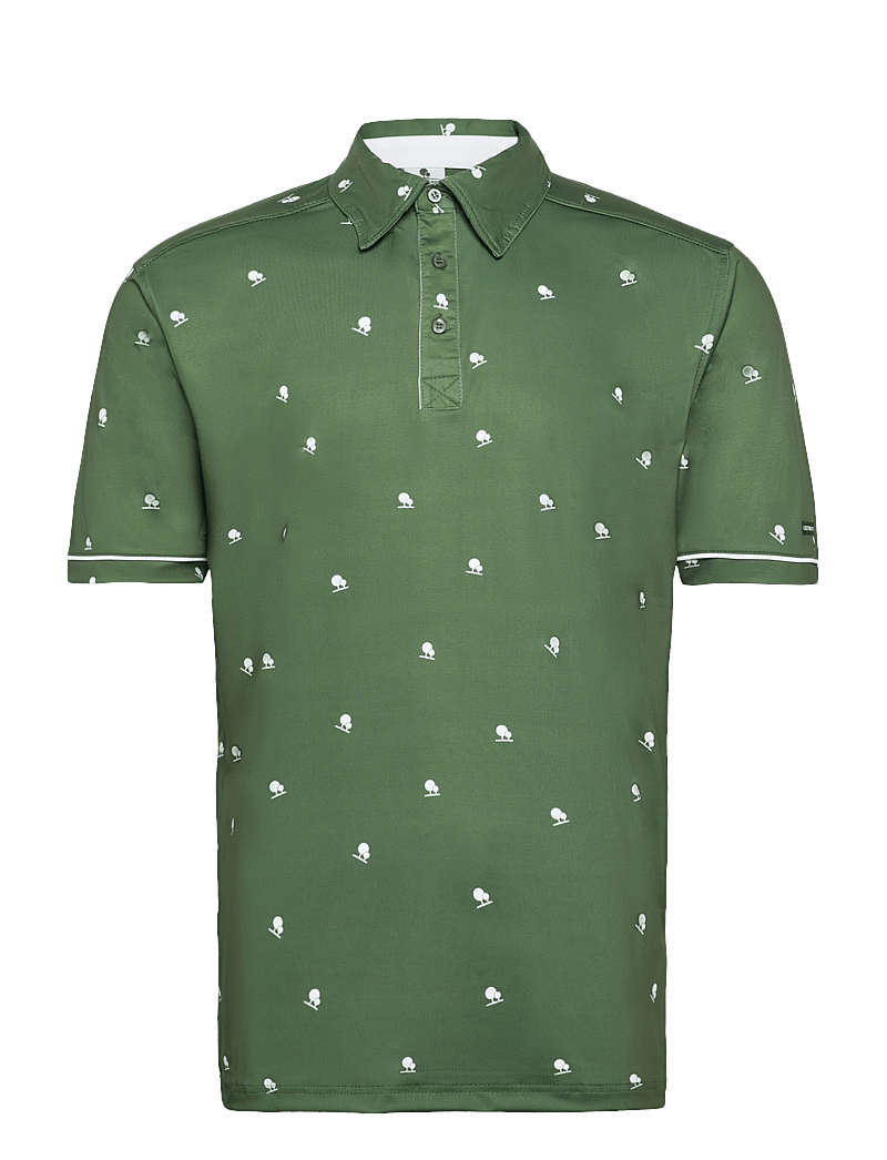 Lexton Links - Carnaby Polo - alussärgid ja t-särgid - olive/white - 0
