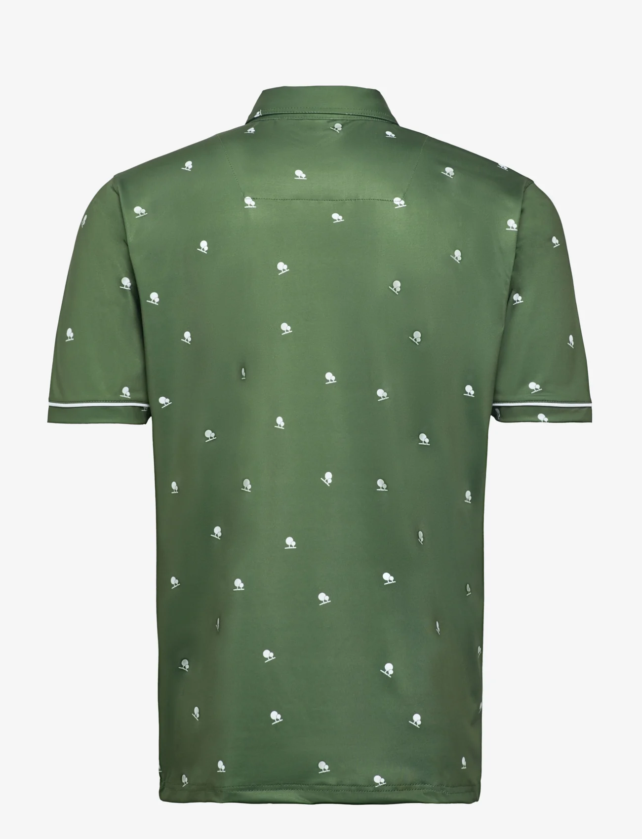 Lexton Links - Carnaby Poloshirt - short-sleeved polos - olive/white - 1