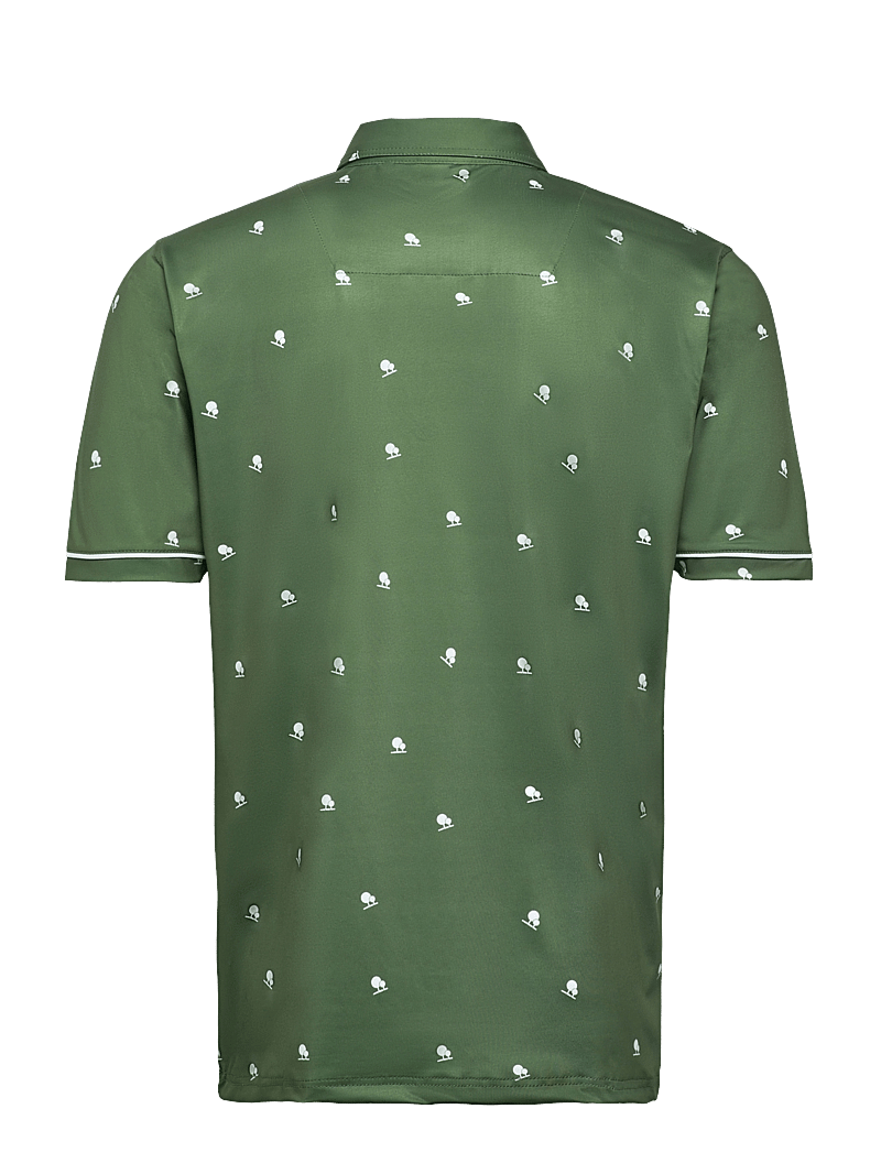 Lexton Links - Carnaby Polo - alussärgid ja t-särgid - olive/white - 1