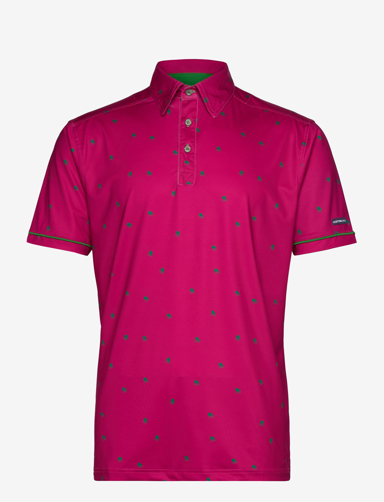 Lexton Links - Carnaby Polo - pink/green - 0