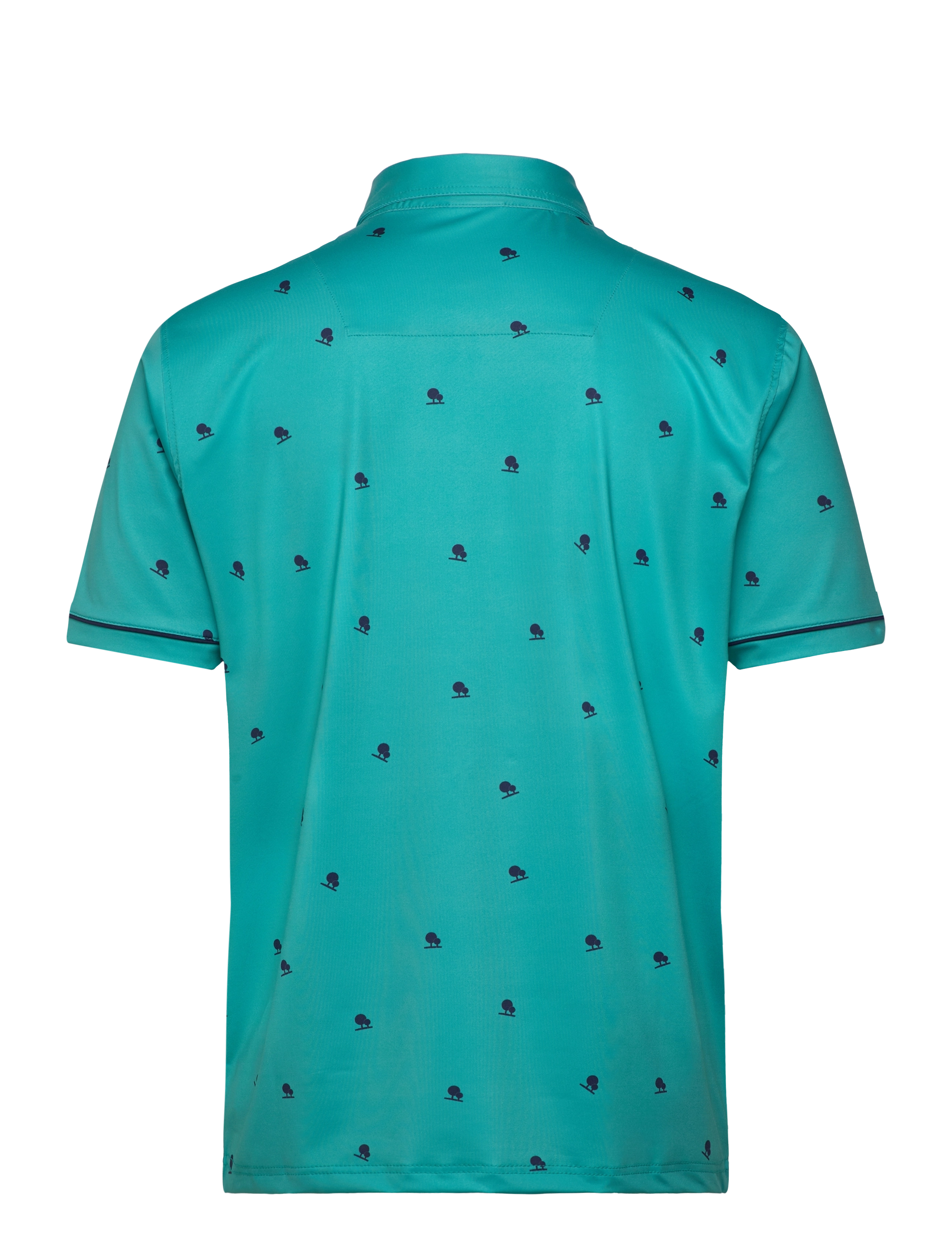 Lexton Links - Carnaby Polo - turquoise/navy - 1