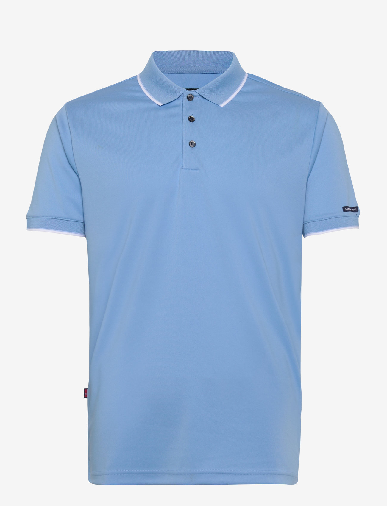 Lexton Links - Harrison Polo - toppar & t-shirts - lightblue - 0