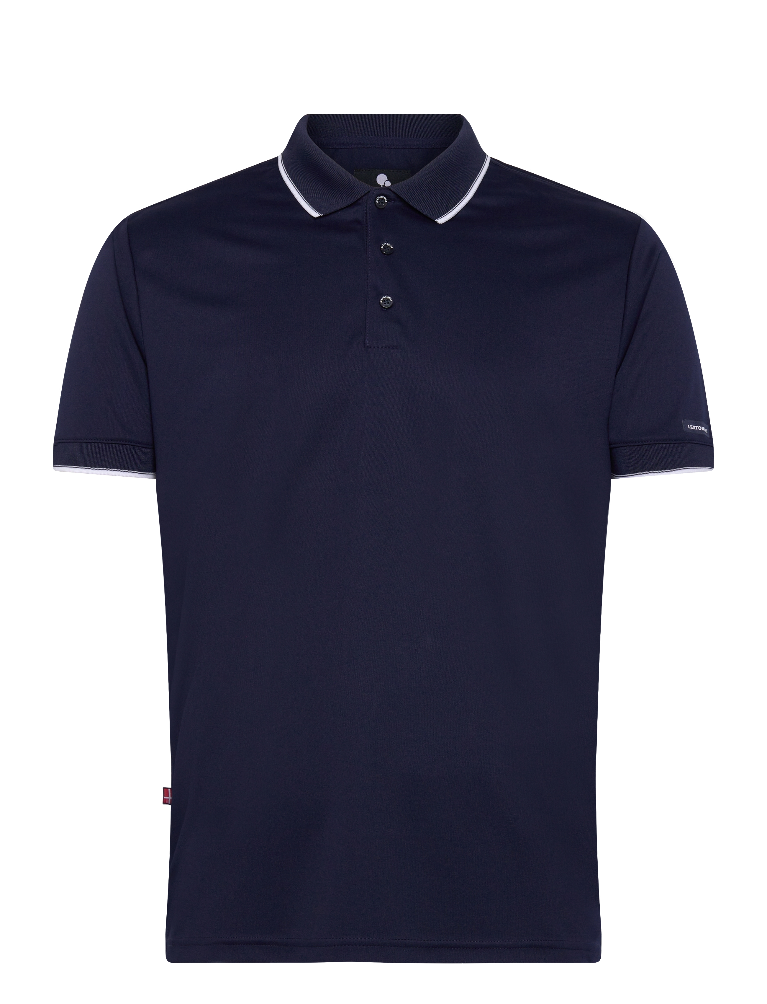 Lexton Links Harrison Polo, M, Navy, Sport Polos > Sport Short-sleeved Polos, Herre