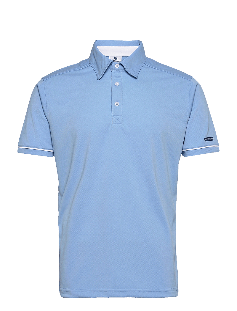 Lexton Links - Regent Polo - toppe & t-shirts - lightblue - 0