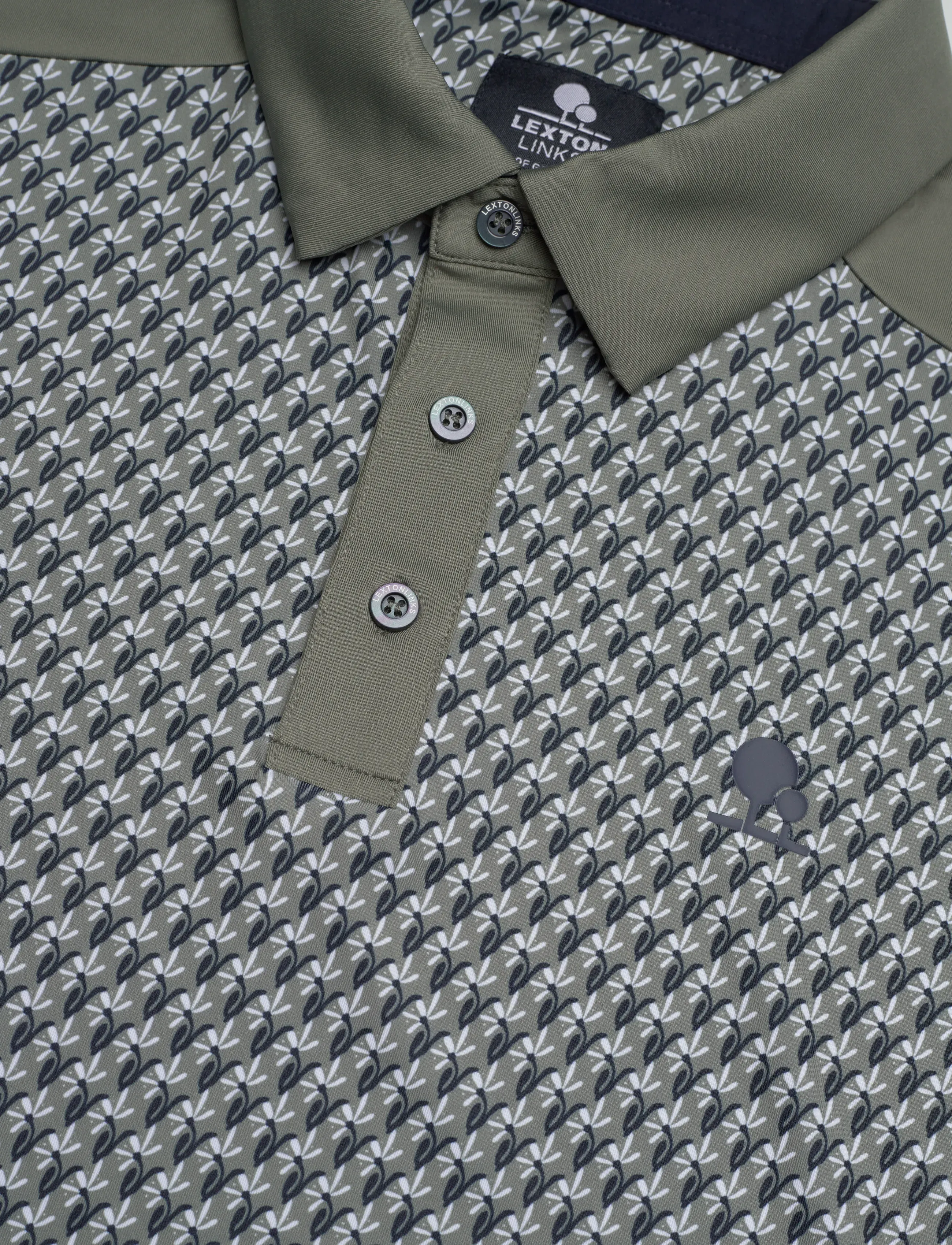 Lexton Links - Hudson Polo - kurzärmelig - moss green - 2