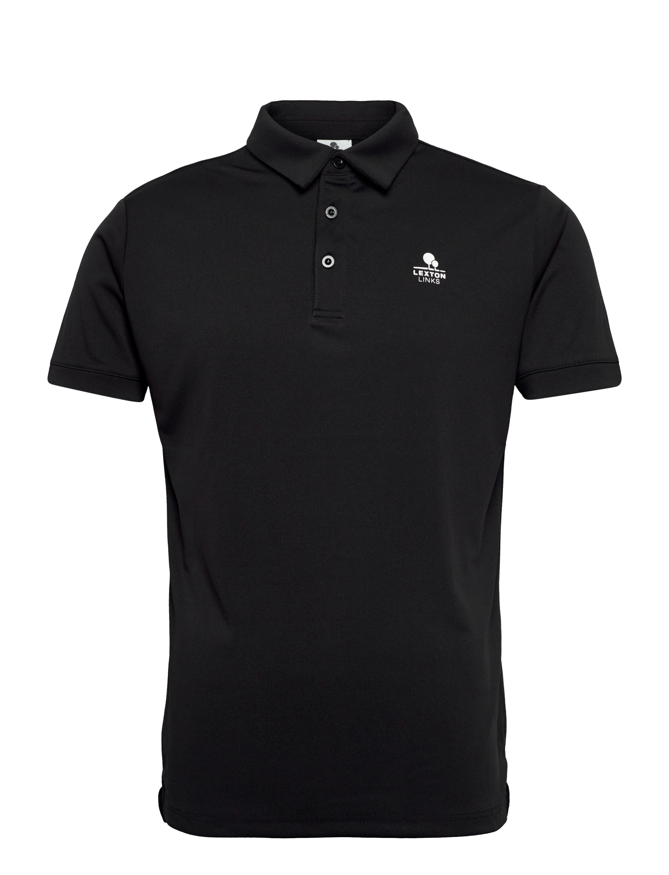Lexton Links - Huxley Polo - short-sleeved polos - black - 0