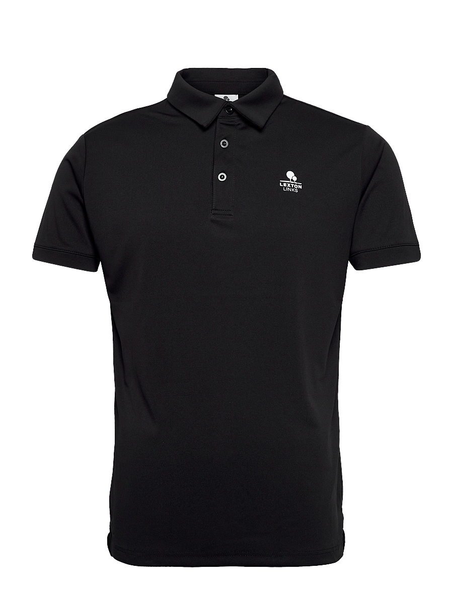 Lexton Links - Huxley Polo - kortærmede poloer - black - 0