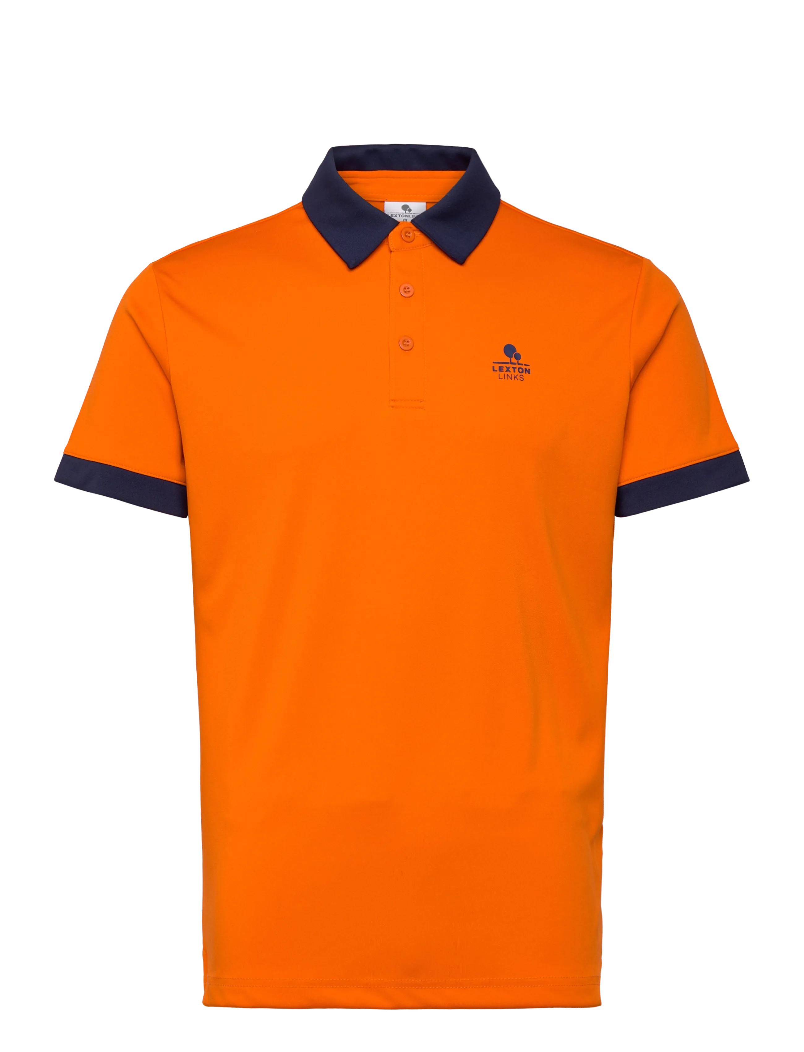 Lexton Links Huxley Polo - Riided - ORANGE / orange