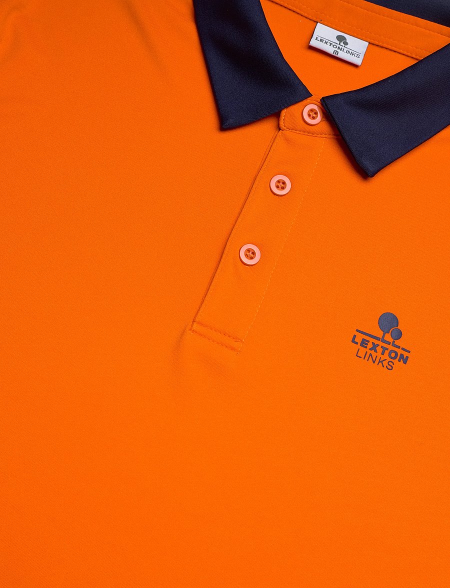 Lexton Links - Huxley Polo - kortärmade pikéer - orange - 2