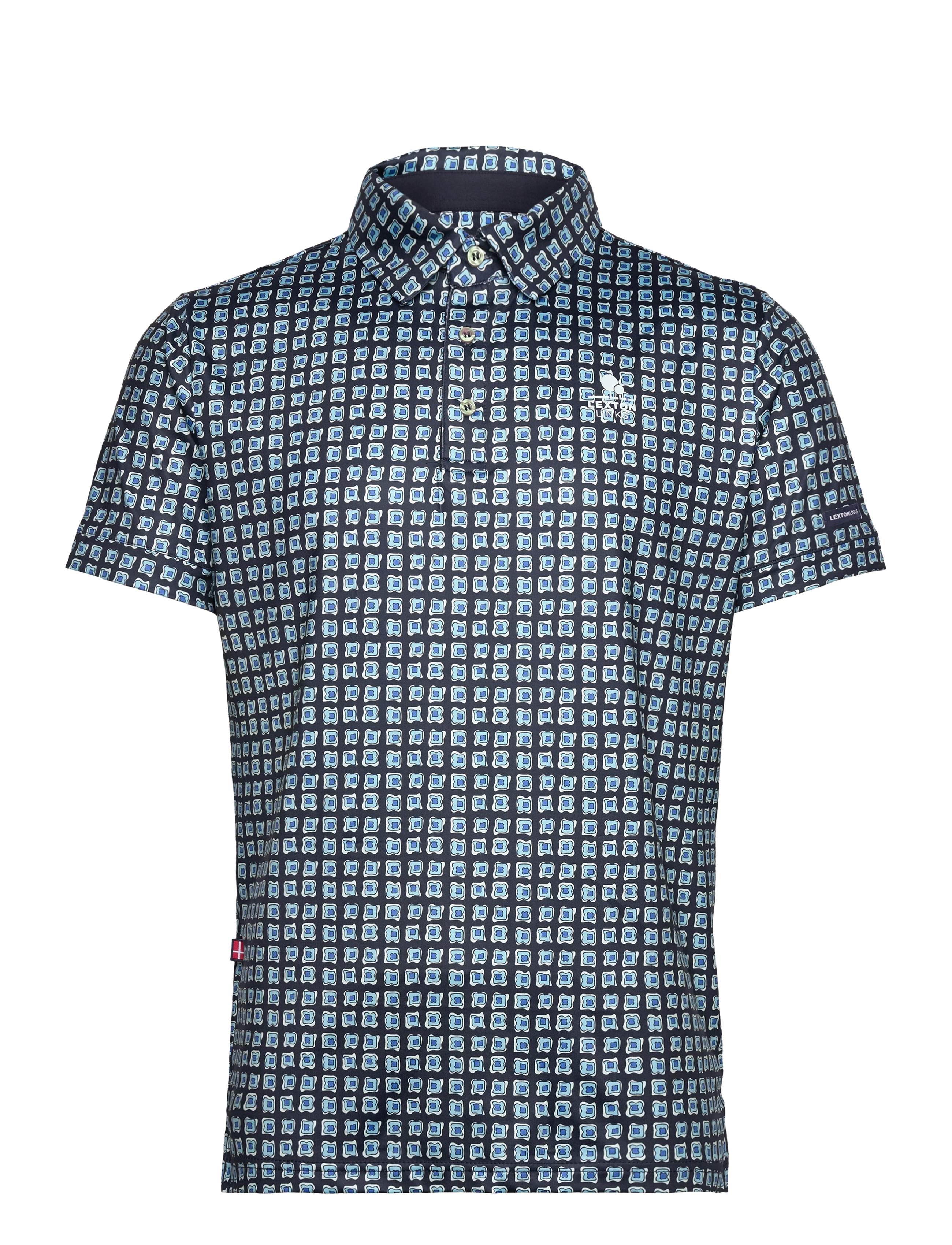 Lexton Links Monterey Golf Polo, XXL, Polos, Marineblau - Short-sleeved, Männerswear