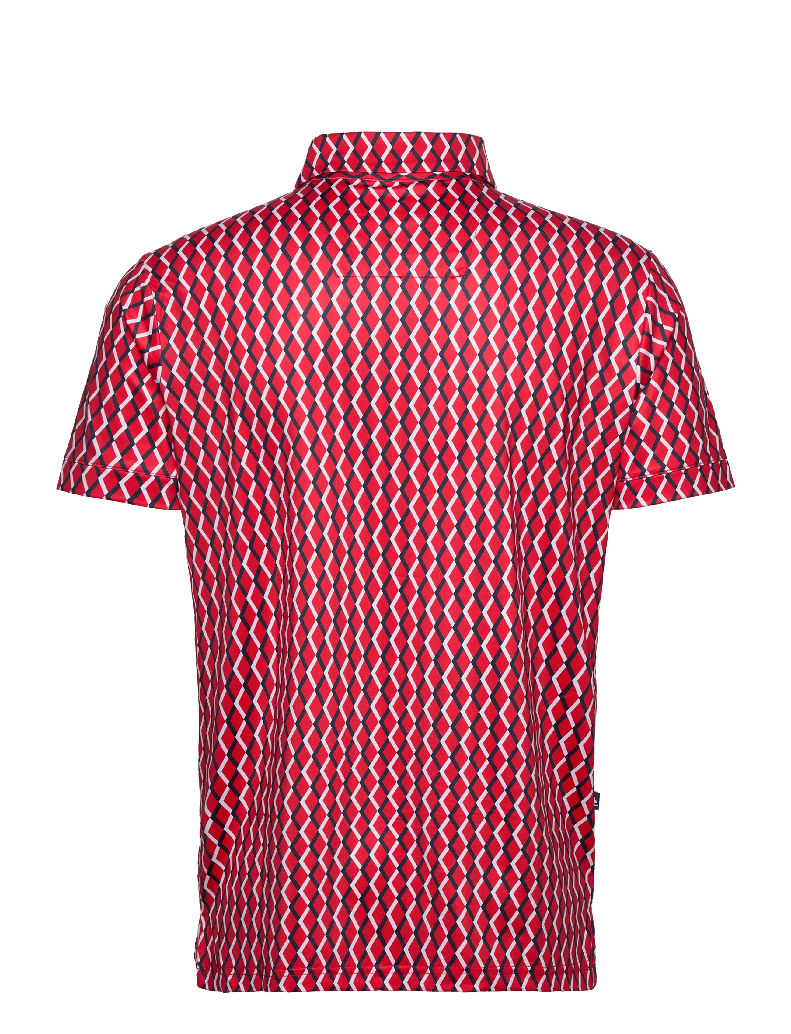 Lexton Links - Monterey Golf Polo - sport - red/navy - 1