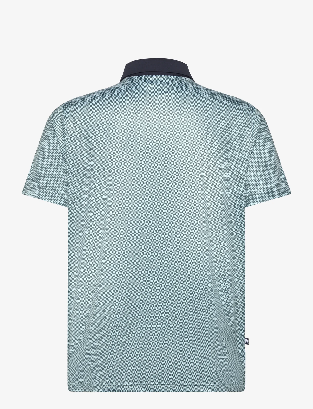 Lexton Links - Shelby Golf Polo - toppar & t-shirts - olive/navy - 1