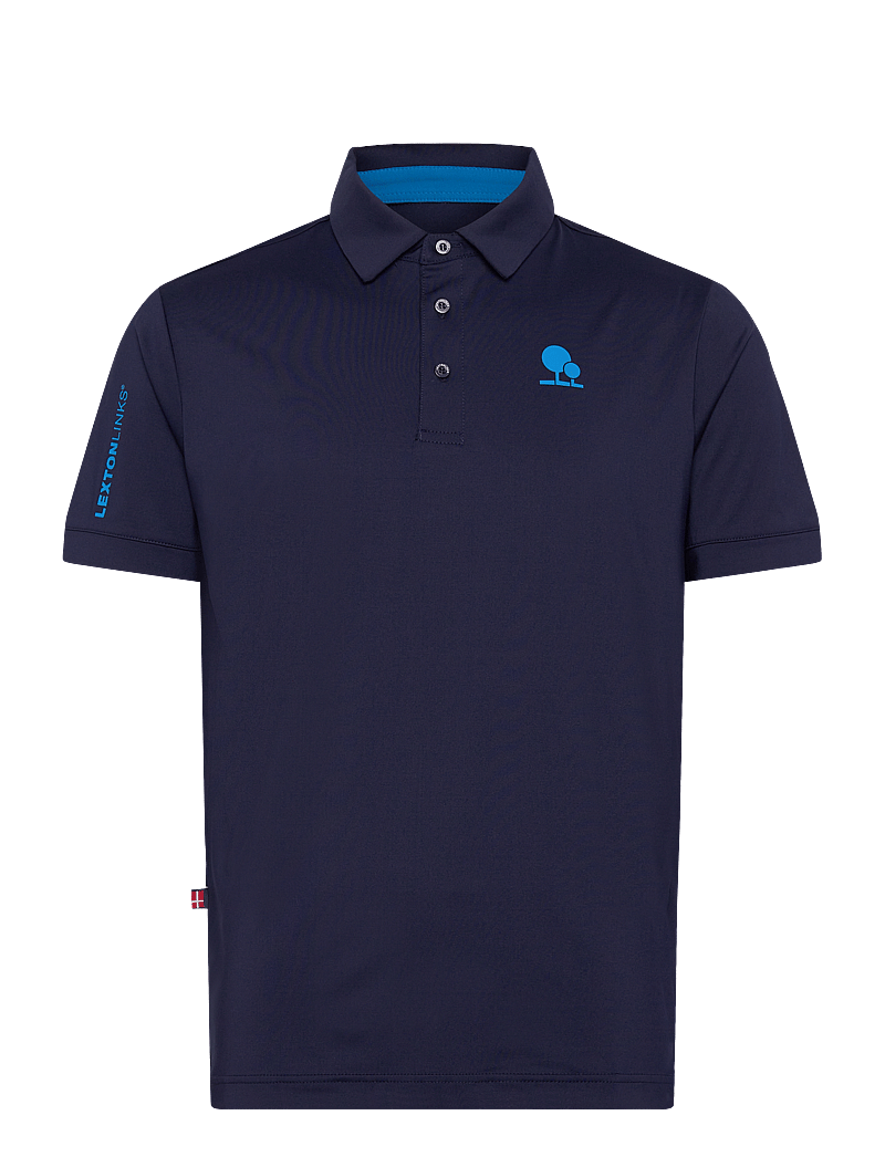 Lexton Links - McMaster Polo - toppar & t-shirts - navy - 0