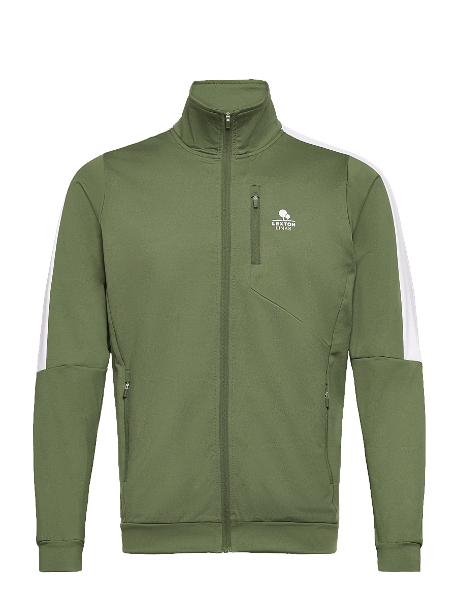 Lexton Links - Franklin Midlayer Jacket - fleece og mellemlag - olive - 0