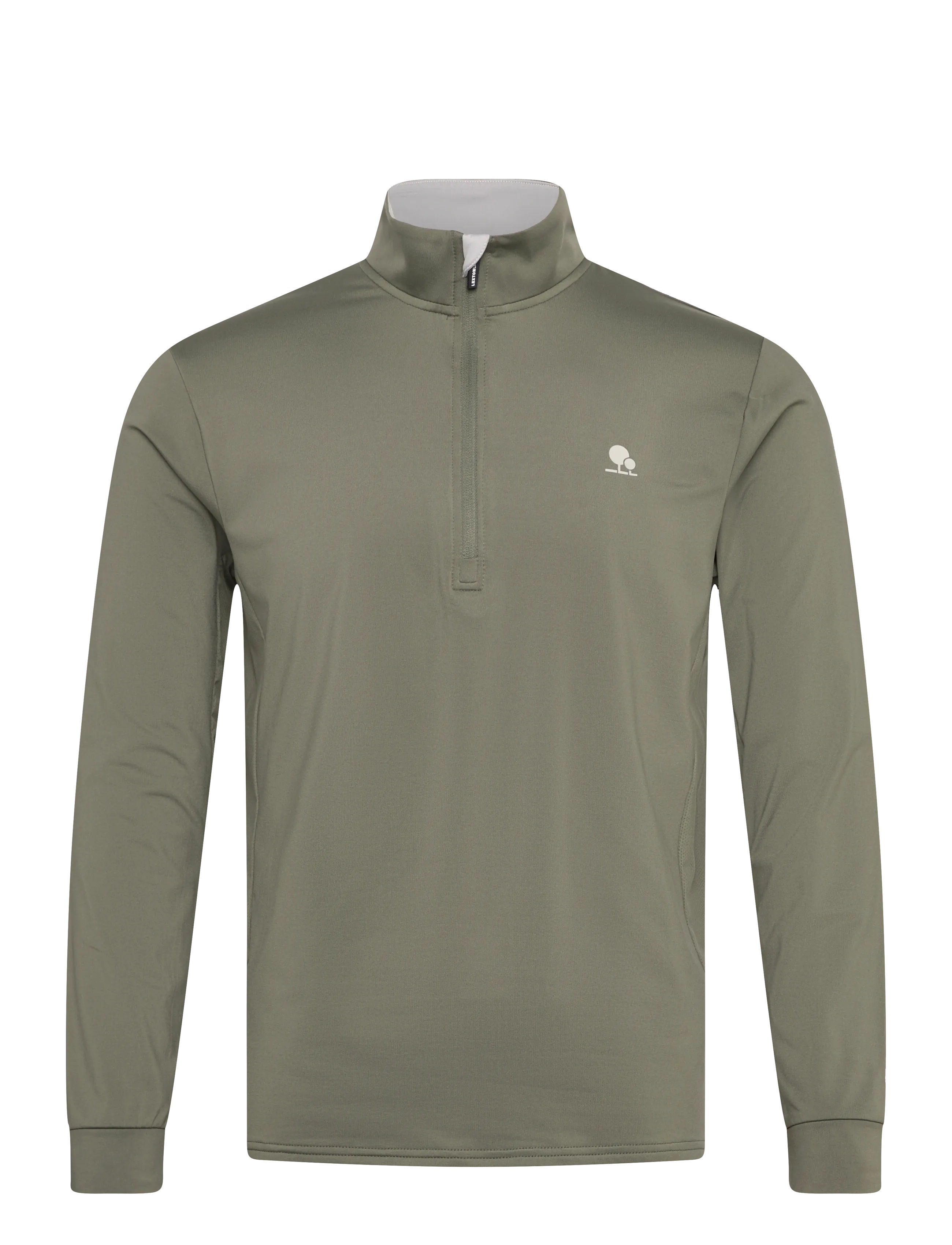 Lexton Links Glenroy 1/2-Zip Midlayer, Mænd, Half-Zip Mellemlag, Kakigrøn, Str: XL