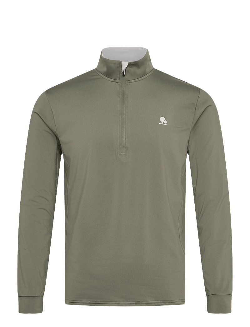 Lexton Links - Glenroy Midlayer - fleece og mellemlag - moss green - 0