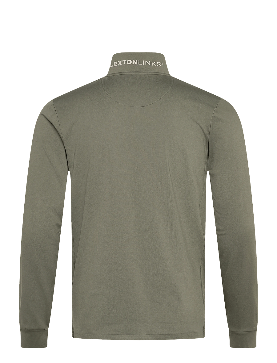 Lexton Links - Glenroy 1/2-Zip Midlayer - kampsunid ja vahekihid - moss green - 1